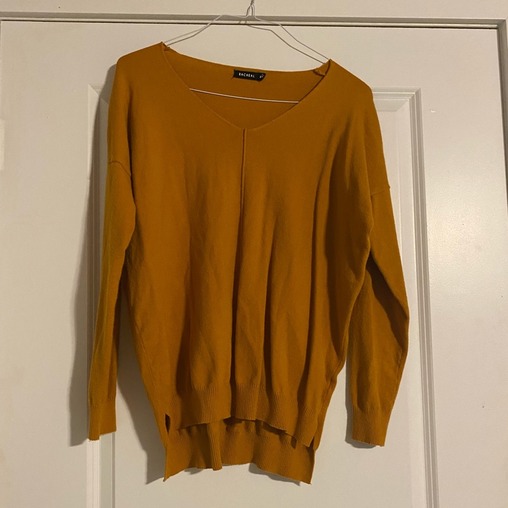 Racheal mustard sweater